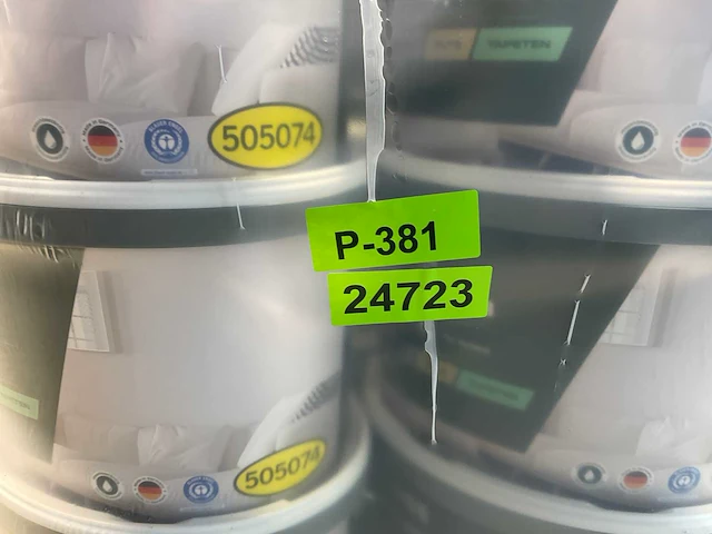 Matte muur- en plafondverf - 11 liter - wit (40x) - afbeelding 7 van  9