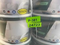 Matte muur- en plafondverf - 11 liter - wit (40x) - afbeelding 7 van  9