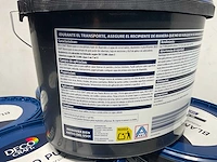 Matte muur- en plafondverf - 11 liter - wit (40x) - afbeelding 3 van  8
