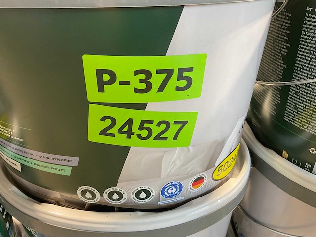 Matte muur- en plafondverf - 11 liter - wit (80x) - afbeelding 1 van  7