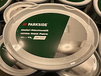 Matte muur- en plafondverf - 11 liter - wit (8x) - afbeelding 2 van  6