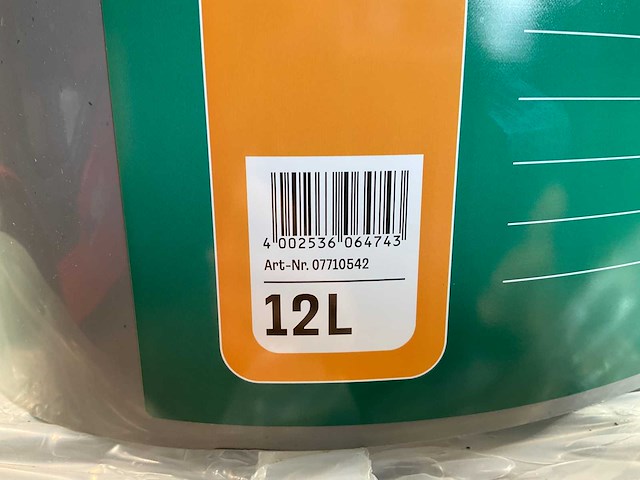 Matte muur- en plafondverf - 12 liter - wit ral 9003 (8x) - afbeelding 2 van  3