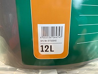 Matte muur- en plafondverf - 12 liter - wit ral 9003 (8x) - afbeelding 2 van  3