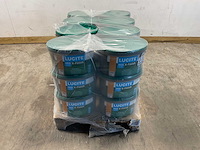 Matte muur- en plafondverf - 12 liter - wit ral 9010 (16x) - afbeelding 4 van  7