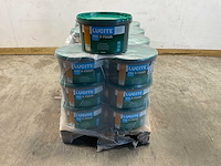 Matte muur- en plafondverf - 12 liter - wit ral 9010 (8x) - afbeelding 5 van  7