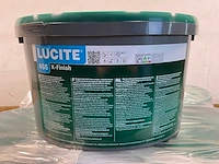 Matte muur- en plafondverf - 12 liter - wit ral 9010 (8x) - afbeelding 2 van  7