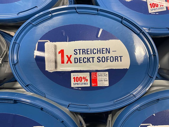 Matte muur- en plafondverf - 5 liter - wit (60x) - afbeelding 3 van  8