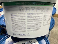 Matte muur- en plafondverf - 5 liter - wit (60x) - afbeelding 4 van  8