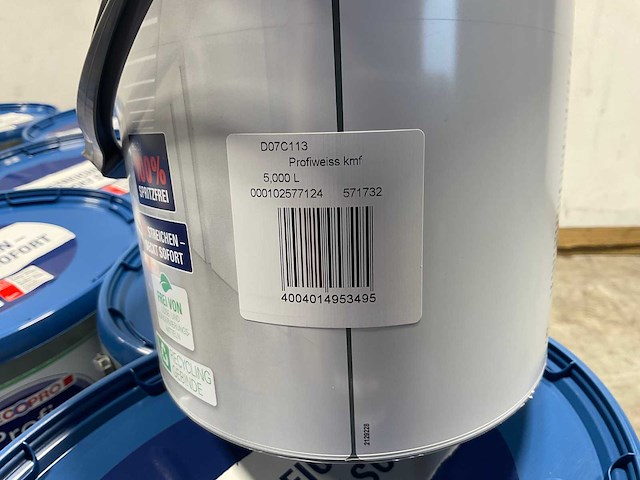 Matte muur- en plafondverf - 5 liter - wit (60x) - afbeelding 5 van  8