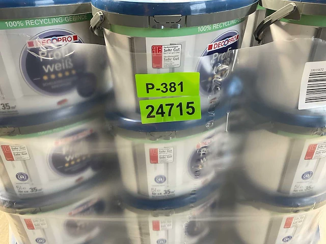 Matte muur- en plafondverf - 5 liter - wit (60x) - afbeelding 6 van  8