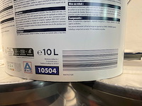 Matte muur- en plafondverf professioneel - 10 liter - wit (10x) - afbeelding 6 van  9