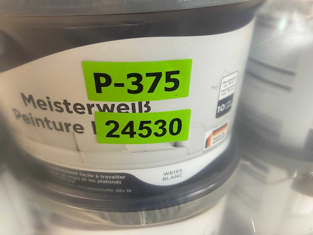 Matte muur- en plafondverf professioneel - 10 liter - wit (10x) - afbeelding 9 van  9