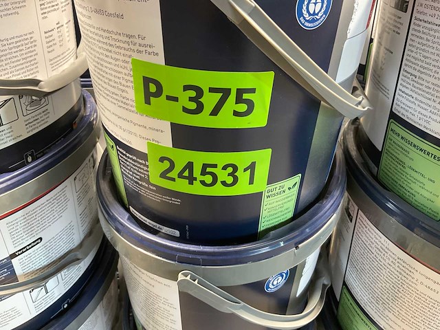 Matte muur- en plafondverf professioneel - 11 liter - wit (16x) - afbeelding 5 van  5