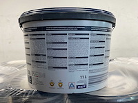 Matte muur- en plafondverf professioneel - 11 liter - wit (19x) - afbeelding 3 van  8
