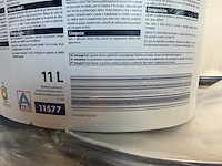 Matte muur- en plafondverf professioneel - 11 liter - wit (19x) - afbeelding 4 van  8