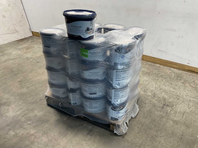 Matte muur- en plafondverf professioneel - 11 liter - wit (19x) - afbeelding 6 van  8