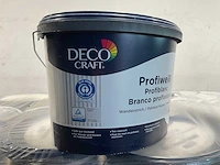 Matte muur- en plafondverf professioneel - 11 liter - wit (19x) - afbeelding 8 van  8