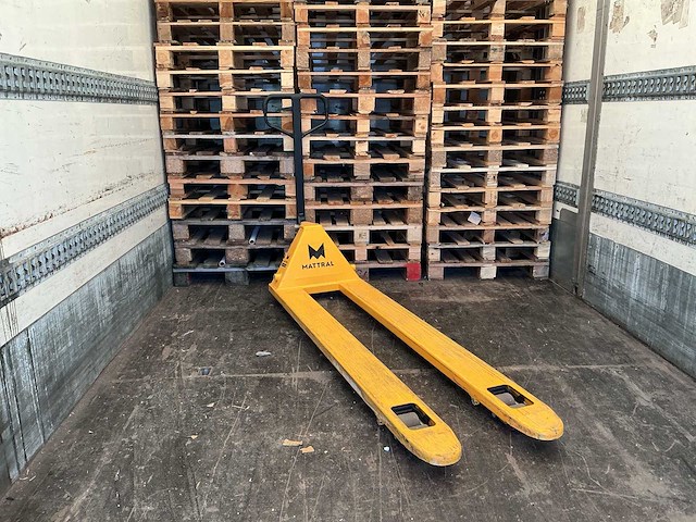 Mattral hand hydraulische palletwagen - 2ton - afbeelding 1 van  8
