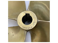 Maucour high-quality 20.5 x 18 4-blade rh marine propeller brass 40 mm - hjh205180rh04 - afbeelding 4 van  6