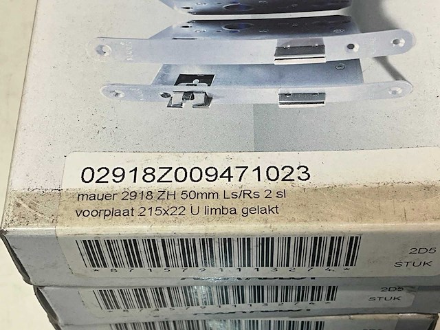 Mauer insteekslot 50mm (6x) - afbeelding 6 van  6