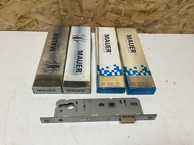 Mauer rvs insteekslot (4x) - afbeelding 1 van  4