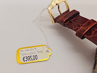 Maurice lacroix tank herenhorloge op croco band - afbeelding 5 van  7