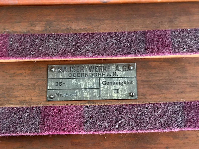 Mauser-werke - eindmaten set - measureing parts & accessories - afbeelding 3 van  4