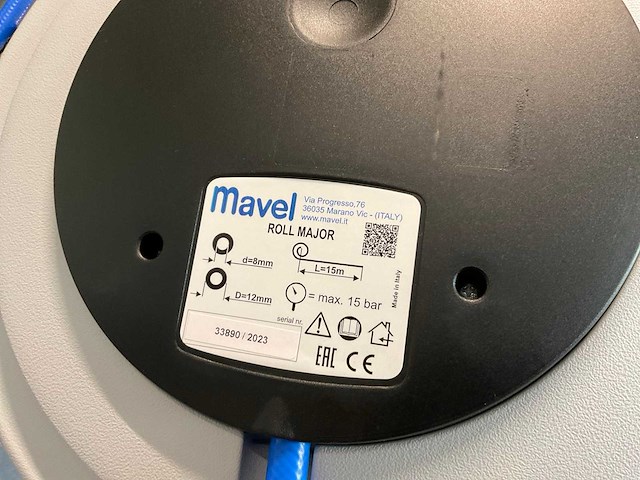 Mavel, hbm luchtslanghaspel (5x) - afbeelding 6 van  8