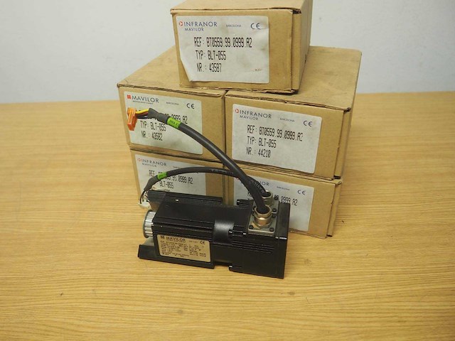 Mavilor infranor - blt-055 - servomotor (6x) - afbeelding 1 van  8