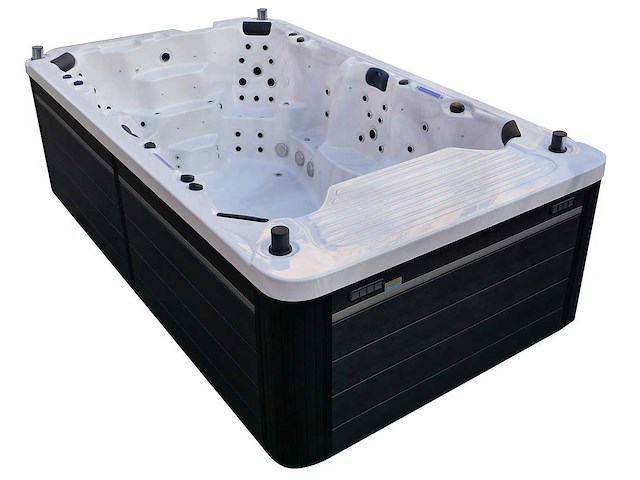 Mawialux 11-persoons zwemspa met balboa en wifi - zwart - afbeelding 68 van  148