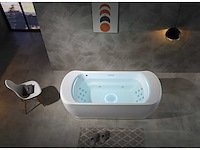 Mawialux 2-persoons vrijstaand design massagebad - waterval - afbeelding 6 van  11