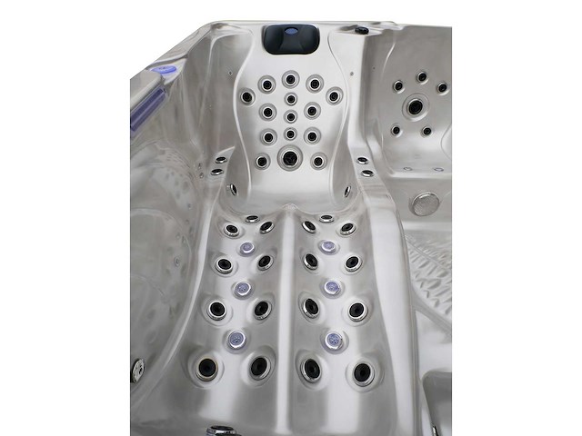 Mawialux 5-persoons buitenspa met balboa en wifi (bomvol opties en 140 massage jets) - grijze binnenkuip - afbeelding 12 van  98