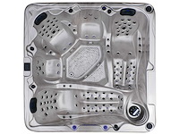Mawialux 5-persoons buitenspa met balboa en wifi (bomvol opties en 140 massage jets) - grijze binnenkuip