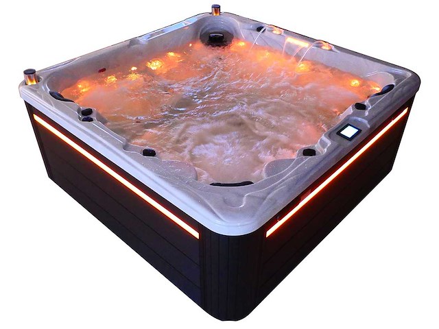 Mawialux 5-persoons buitenspa met balboa en wifi (bomvol opties en 140 massage jets) - grijze binnenkuip - afbeelding 72 van  98