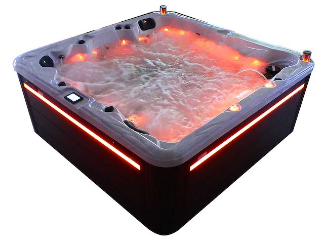 Mawialux 5-persoons buitenspa met balboa en wifi (bomvol opties en 140 massage jets) - grijze binnenkuip - afbeelding 78 van  98