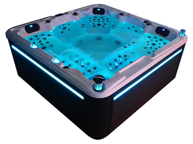 Mawialux 5-persoons buitenspa met balboa en wifi (bomvol opties en 140 massage jets) - grijze binnenkuip - afbeelding 80 van  98