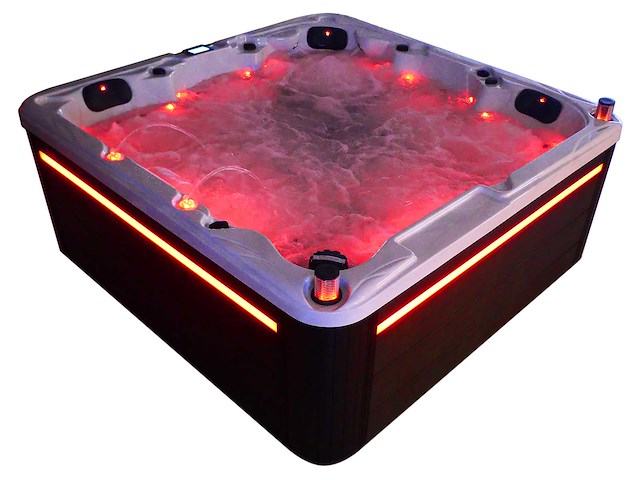 Mawialux 5-persoons buitenspa met balboa en wifi (bomvol opties en 140 massage jets) - grijze binnenkuip - afbeelding 83 van  98