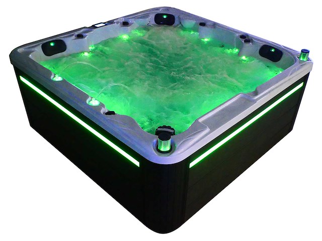 Mawialux 5-persoons buitenspa met balboa en wifi (bomvol opties en 140 massage jets) - grijze binnenkuip - afbeelding 85 van  98