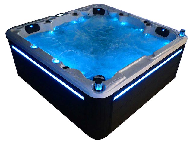 Mawialux 5-persoons buitenspa met balboa en wifi (bomvol opties en 140 massage jets) - grijze binnenkuip - afbeelding 86 van  98