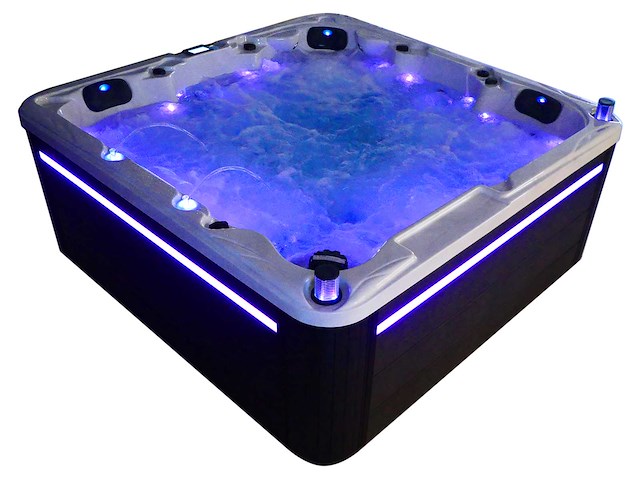Mawialux 5-persoons buitenspa met balboa en wifi (bomvol opties en 140 massage jets) - grijze binnenkuip - afbeelding 89 van  105