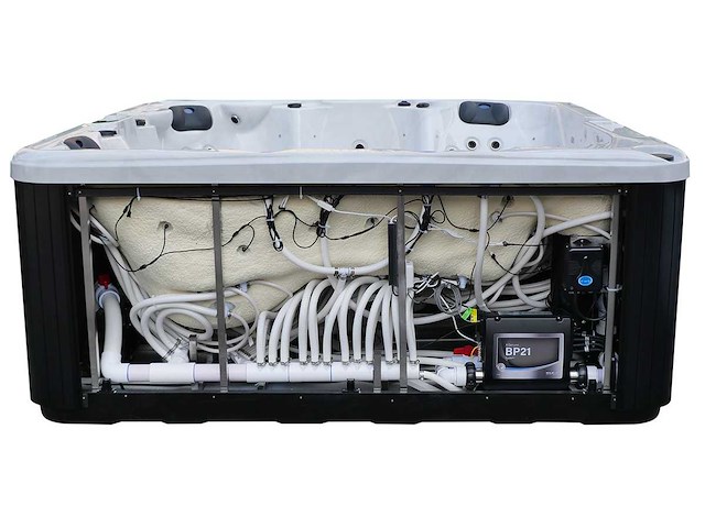 Mawialux 5-persoons buitenspa met balboa en wifi (bomvol opties en 140 massage jets) - keuze uit 3 kuip kleuren - afbeelding 127 van  207