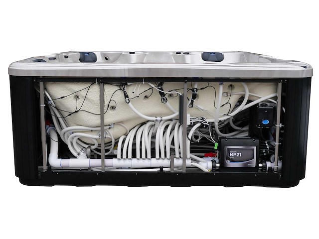 Mawialux 5-persoons buitenspa met balboa en wifi (bomvol opties en 140 massage jets) - keuze uit 3 kuip kleuren - afbeelding 153 van  207