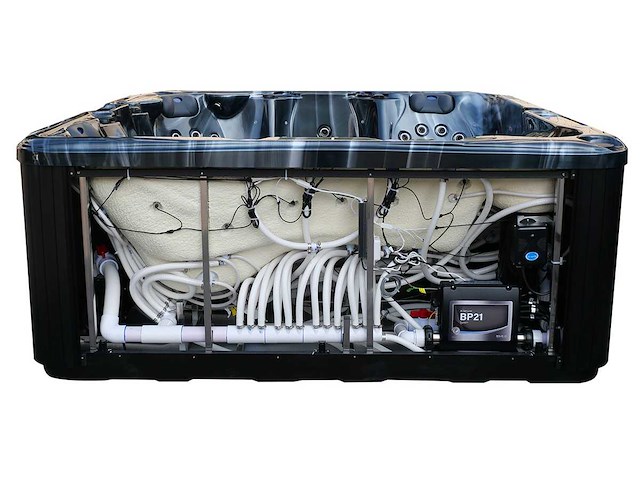 Mawialux 5-persoons buitenspa met balboa en wifi (bomvol opties en 140 massage jets) - keuze uit 3 kuip kleuren - afbeelding 177 van  207