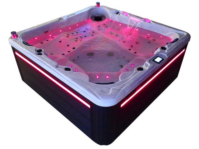 Mawialux 5-persoons buitenspa met balboa en wifi (bomvol opties en 140 massage jets) - keuze uit 3 kuip kleuren - afbeelding 206 van  207