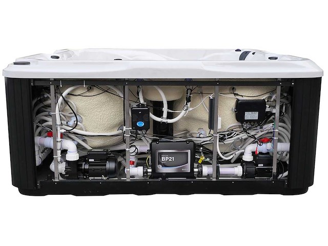 Mawialux 5-persoons buitenspa met balboa en wifi (bomvol opties en 83 massage jets) - keuze uit 3 kuip kleuren - afbeelding 104 van  145