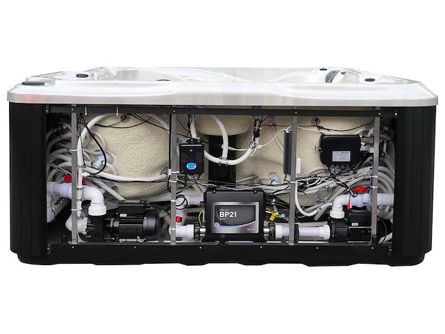 Mawialux 5-persoons buitenspa met balboa en wifi (bomvol opties en 83 massage jets) - keuze uit 3 kuip kleuren - afbeelding 124 van  145