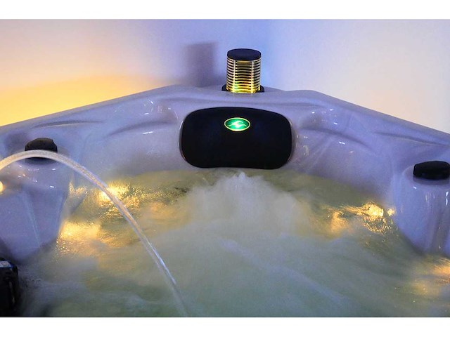 Mawialux 5-persoons buitenspa met balboa en wifi en 83 massage jets - grijze kuipkleur - afbeelding 6 van  130