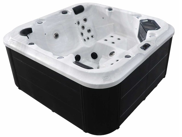 Mawialux 5-persoons buitenspa met bluetooth - witte binnenkuip - afbeelding 2 van  7