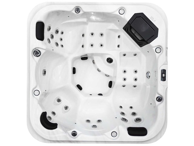 Mawialux 5-persoons buitenspa met bluetooth - witte binnenkuip - afbeelding 1 van  12