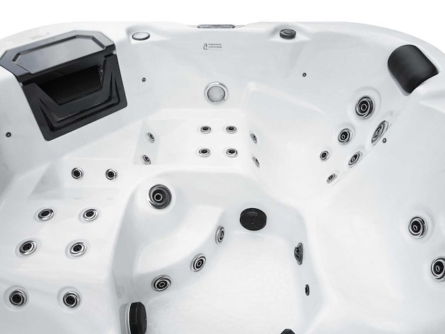 Mawialux 5-persoons buitenspa met bluetooth - witte binnenkuip - afbeelding 10 van  12